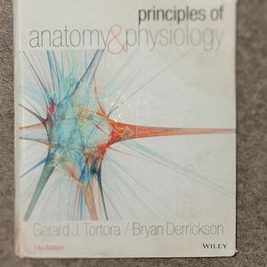 Principles of anatomy & physiology (University book) white